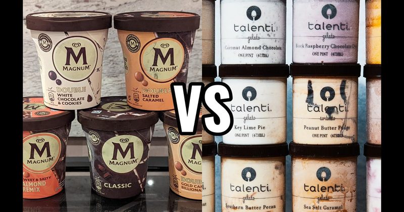 Magnum vs. Talenti Gelato & Sorbetto
