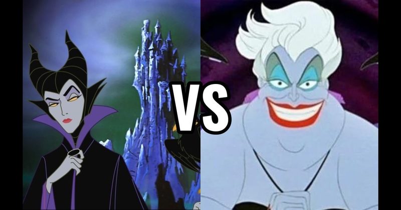 Maleficent (Sleeping Beauty) vs. Ursula (The Little Mermaid)