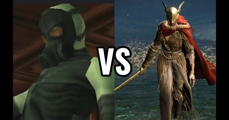 Malenia (Elden Ring) vs. Psycho Mantis (Metal Gear Solid)