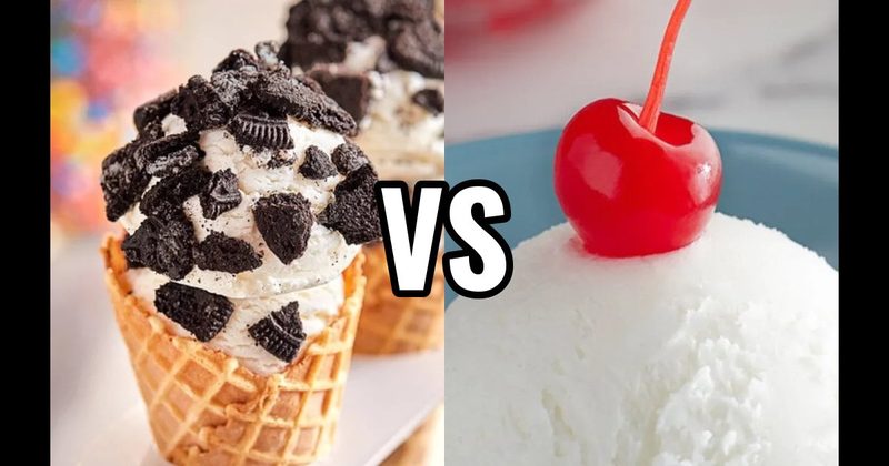 Maraschino Cherries vs. Oreo Crumbles