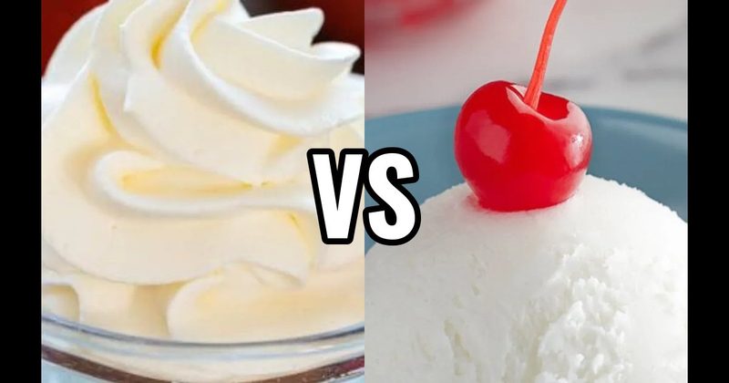 Maraschino Cherries vs. Whipped Cream