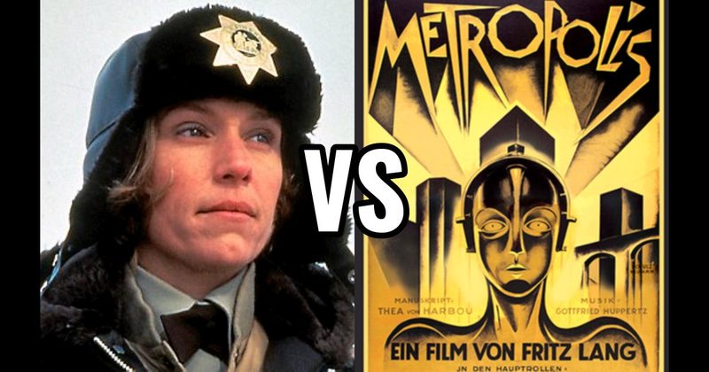 Marge Gunderson (Fargo) vs. Metropolis (1927)