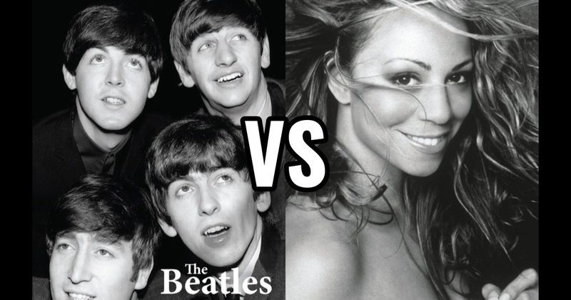 Mariah Carey vs. The Beatles