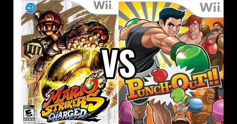 Mario Strikers Charged vs. Punch-Out!! (Wii)