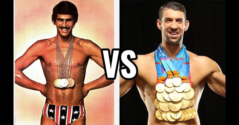 Mark Spitz vs. Michael Phelps