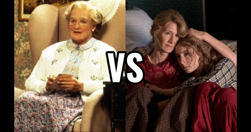 MARMEE MARCH (LITTLE WOMEN) vs. MRS. DOUBTFIRE (MRS. DOUBTFIRE)