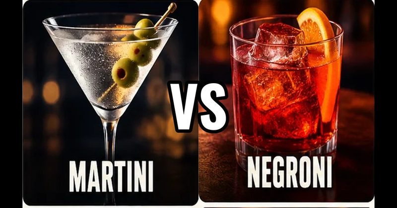 Martini vs. Negroni