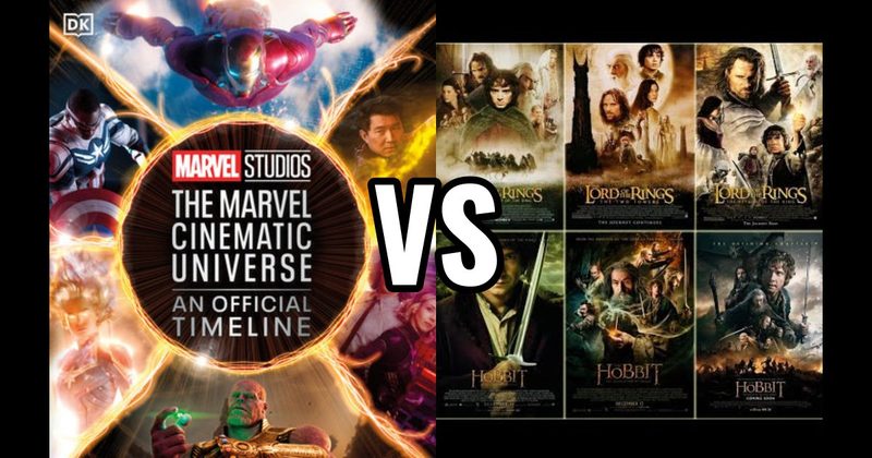 Lord of the Rings Movies vs. Marvel Cinematic Universe