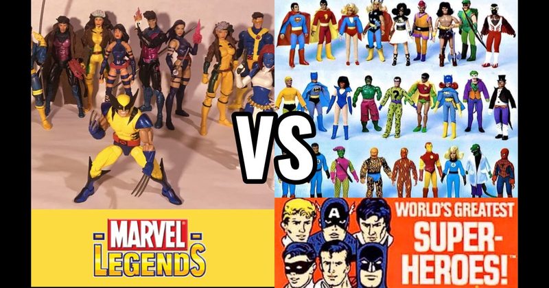 Marvel Legends (Toy Biz → Hasbro) vs. Mego World’s Greatest Super Heroes (1972–1982)