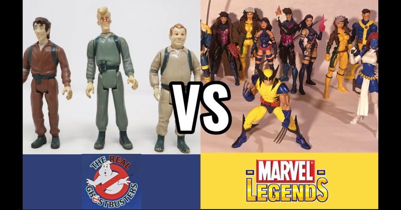 Marvel Legends (Toy Biz → Hasbro) vs. The Real Ghostbusters (Kenner, 1986–1991)