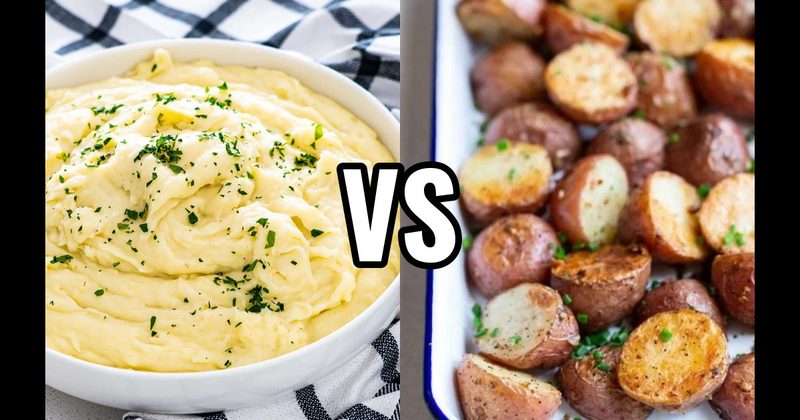 Mashed Potatoes vs. Roasted Potatoes