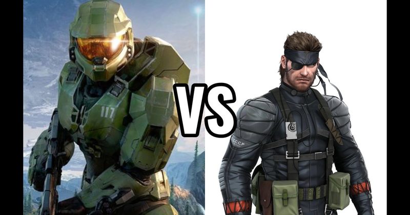 Master Chief (Halo) vs. Solid Snake (Metal Gear Solid)