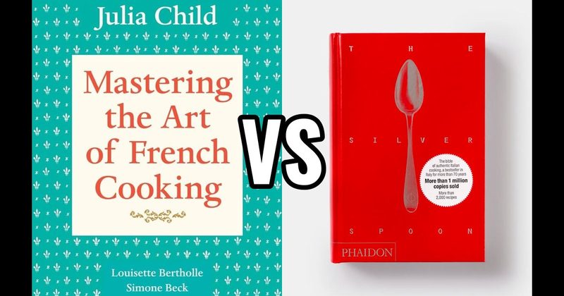Mastering the Art of French Cooking vs. The Silver Spoon