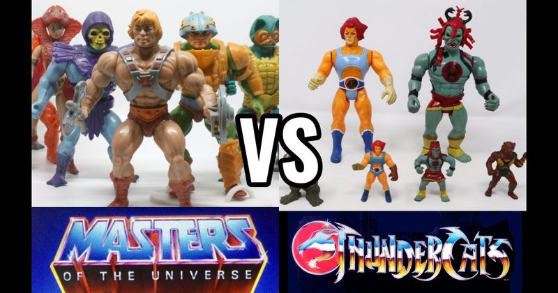 Masters of the Universe (Mattel, 1982–1987) vs. ThunderCats (LJN, 1985–1987)