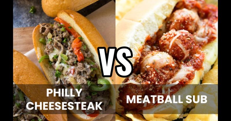 Meatball Sub vs. Philly Cheesesteak