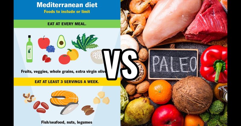 Mediterranean Diet vs. Paleo Diet