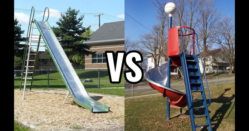 Metal Slide vs. Spiral Slide