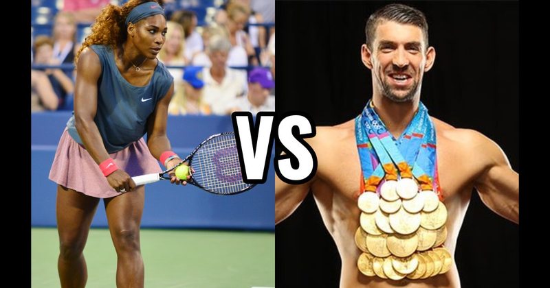 Michael Phelps vs. Serena Williams