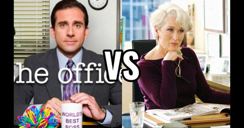 Michael Scott (The Office) vs. Miranda Priestly (Devil Wears Prada)