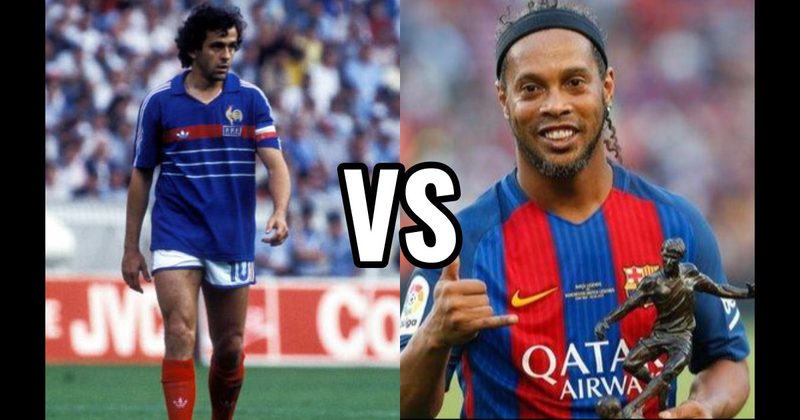 Michel Platini vs. Ronaldinho