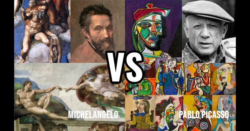 Michelangelo vs. Pablo Picasso