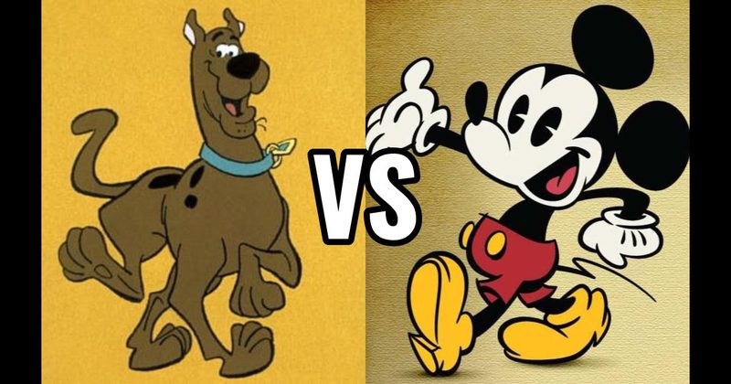 Mickey Mouse vs. Scooby-Doo (Scooby-Doo)