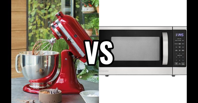 Microwave vs. Stand Mixer