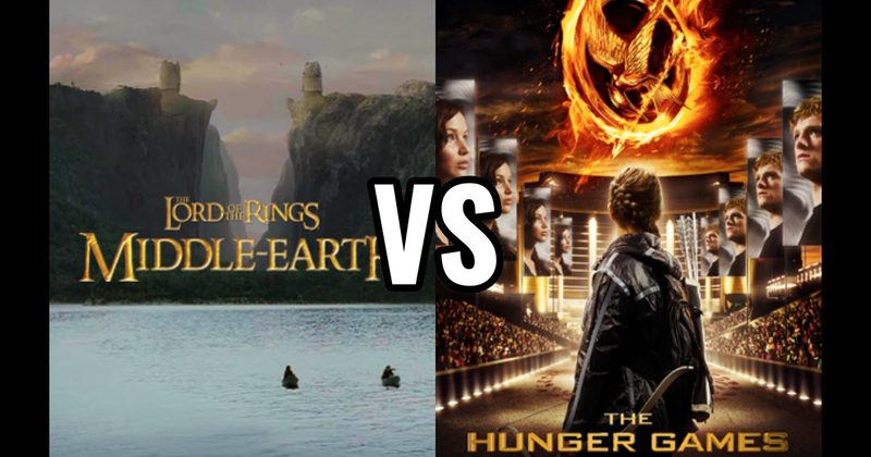 Middle-earth (Lord of the Rings) vs. Panem (The Hunger Games)
