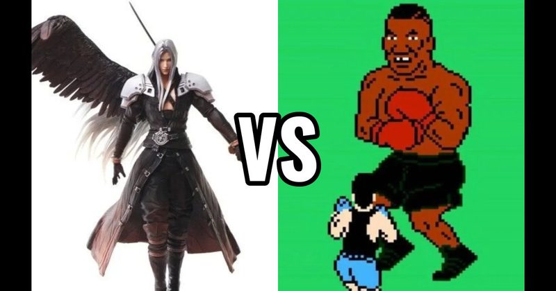 Mike Tyson (Mike Tyson's Punch-Out!!) vs. Sephiroth (Final Fantasy VII)