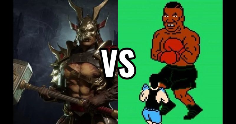 Mike Tyson (Mike Tyson's Punch-Out!!) vs. Shao Kahn (Mortal Kombat)
