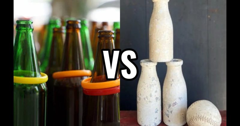 Milk Bottle Knockdown vs. Ring Toss