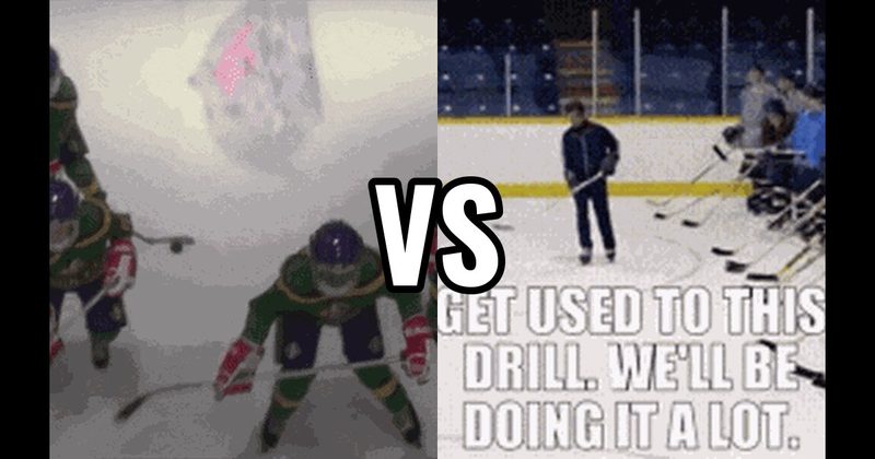 Miracle (Training) vs. The Mighty Ducks (Training)