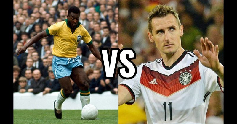 Miroslav Klose vs. Pelé