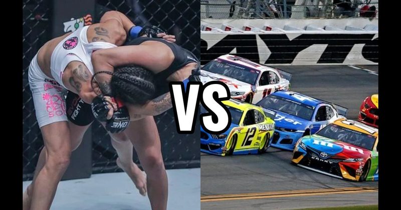 MMA vs. NASCAR