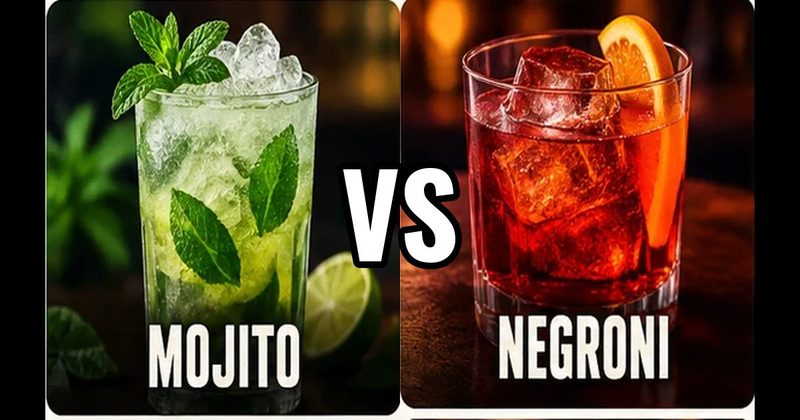 Mojito vs. Negroni