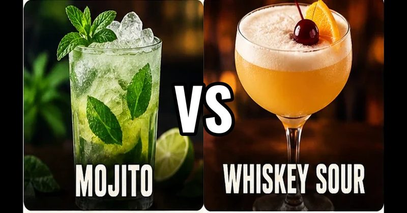 Mojito vs. Whiskey Sour