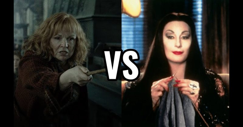 MOLLY WEASLEY (HARRY POTTER) vs. MORTICIA ADDAMS (THE ADDAMS FAMILY)