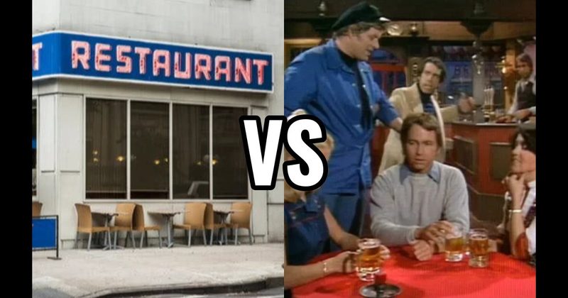 Monk’s Café (Seinfeld) vs. Regal Beagle (Three’s Company)