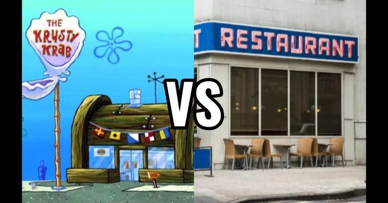 Monk’s Café (Seinfeld) vs. The Krusty Krab (SpongeBob SquarePants)