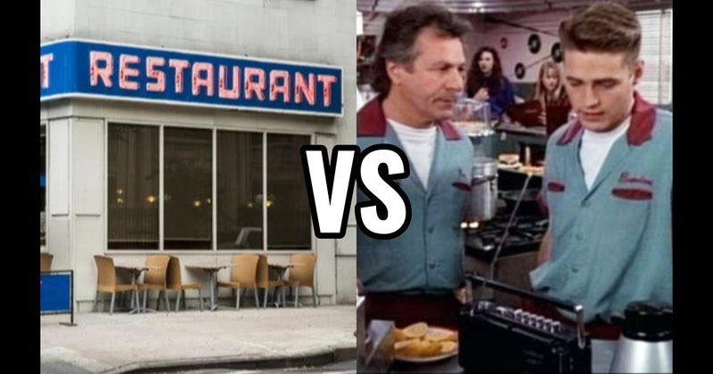 Monk’s Café (Seinfeld) vs. The Peach Pit (Beverly Hills 90210)