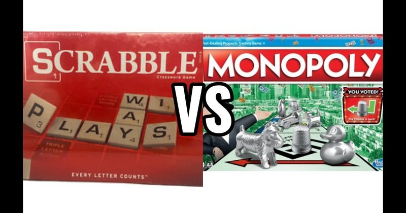 Monopoly vs. Scrabble