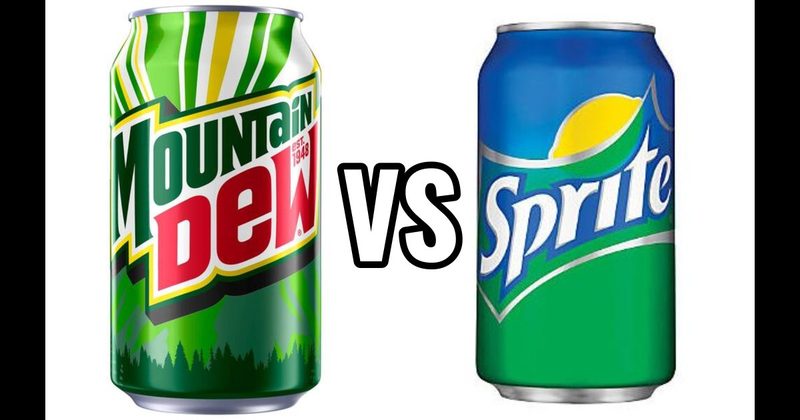 Mountain Dew vs. Sprite