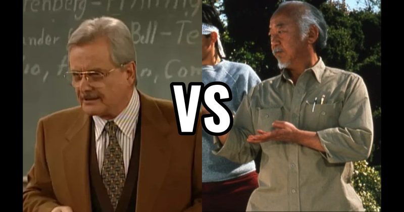 Mr. Feeny (Boy Meets World) vs. Mr. Miyagi (The Karate Kid)