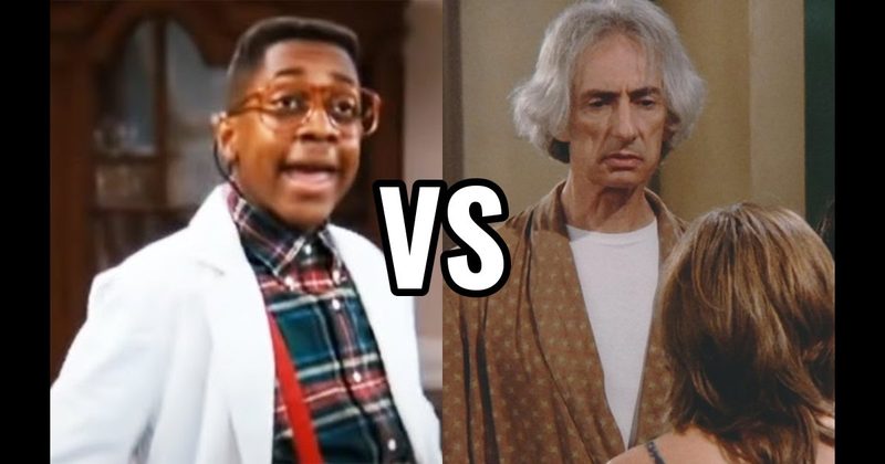 Mr. Heckles (Friends) vs. Steve Urkel (Family Matters)