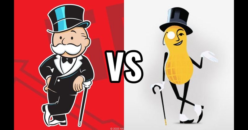 Mr. Monopoly vs. Mr. Peanut