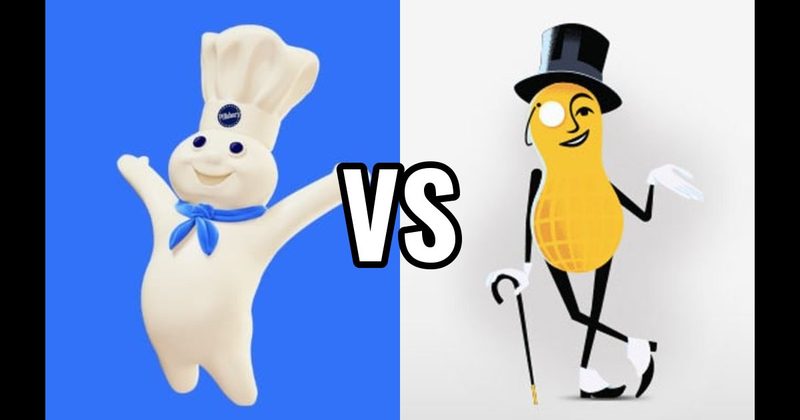 Mr. Peanut vs. Pillsbury Doughboy