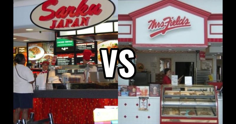 Mrs. Fields vs. Sarku Japan