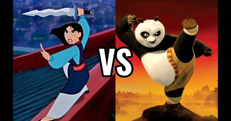 Mulan (Mulan) vs. Po (Kung Fu Panda)
