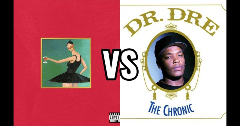 My Beautiful Dark Twisted Fantasy vs. The Chronic