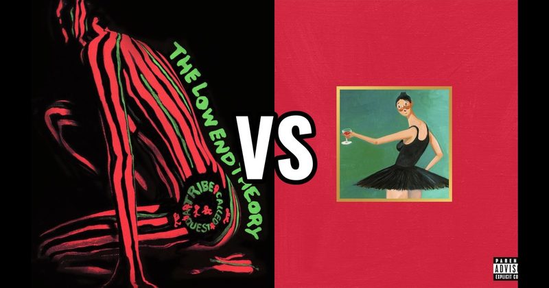 My Beautiful Dark Twisted Fantasy vs. The Low End Theory
